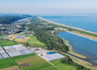 宮崎県新富町は、県中央部に位置する自然豊かな町です。